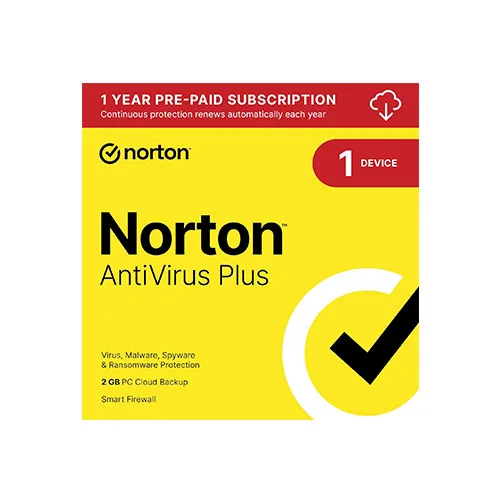 Norton AntiVirus Plus – 1 Device, 1-Year Retail License (Digital Delivery)
